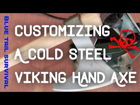Customizing the "Dragon Slayer" - Cold Steel Viking Hand Axe