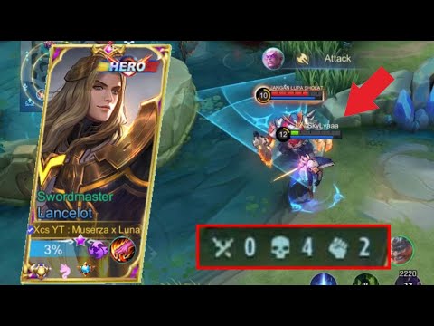 EPIC COMEBACK EVER?! BEST LANCELOT DODGE! NO ONE CAN CATCH ME! TOP GLOBAL LANCELOT - MLBB