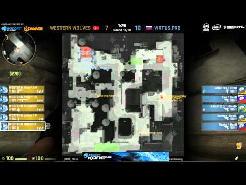 Western Wolves vs. Virtus.pro | Cons. Finale. Copenhagen Games 2013 | de_dust2