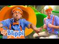 Blippi Visits An Indoor Playground Kids Club Blippi Full Episodes Educational Videos For Kids
