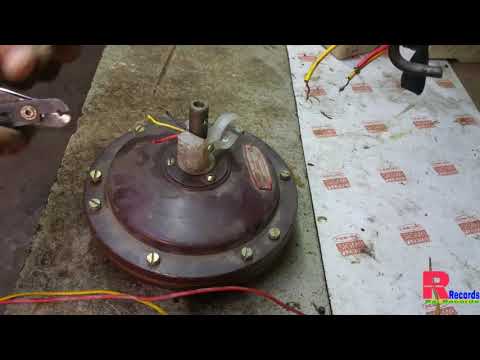 ceiling fan connection of three wire ceiling fan repair by raj records Video