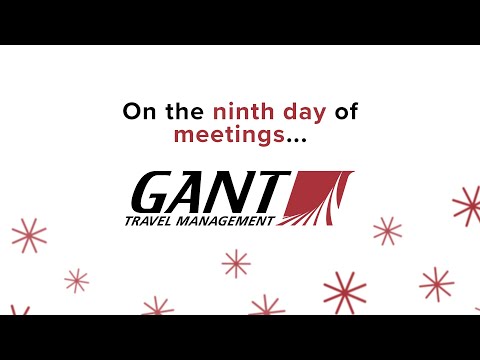 12 Days of Meetings - Day 9 - Gant Travel