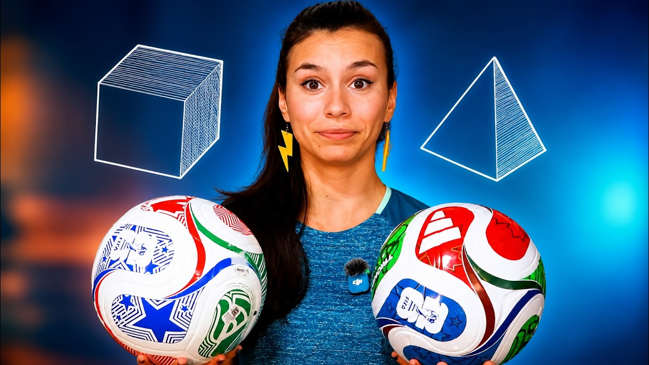 Esta Pelota es un Cubo y esta Otra un Tetraedro