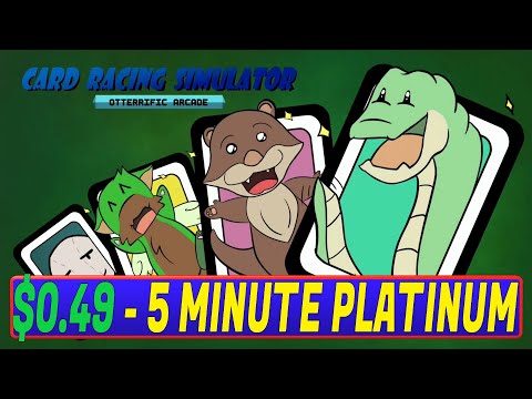 New Easy $0.49 Platinum Game - Card Racing Simulator Platinum Walkthrough