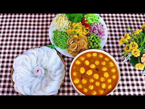 Rice Noodle with Fish Curry – Yummy Yummy | Cooking Show