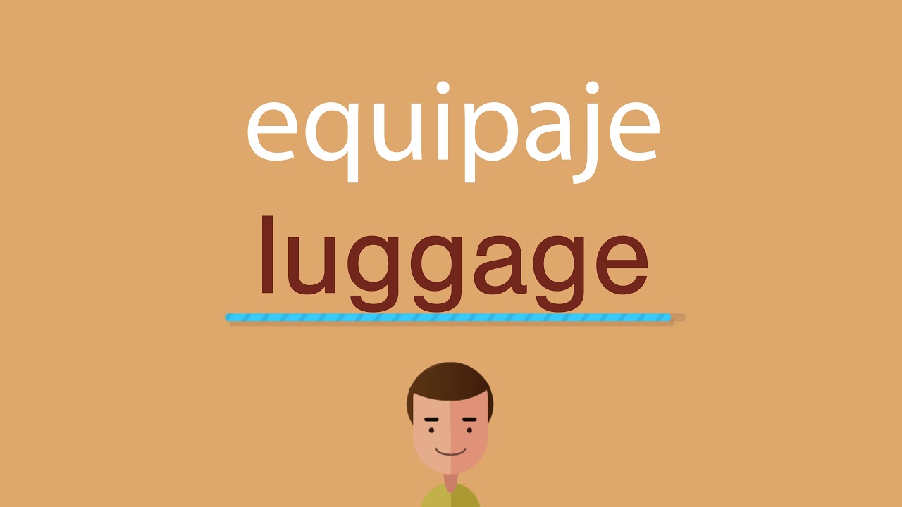 Cómo se dice equipaje en inglés