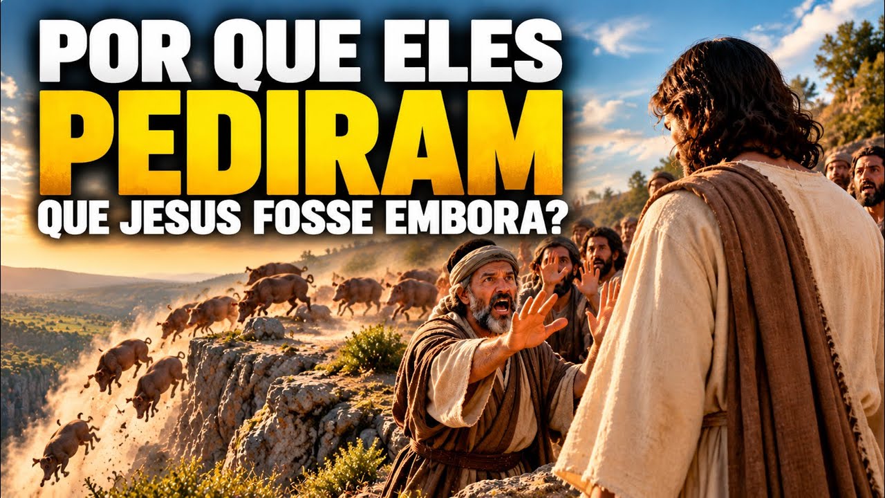 ELES PEDIRAM QUE JESUS FOSSE EMBORA - Minuto com Deus