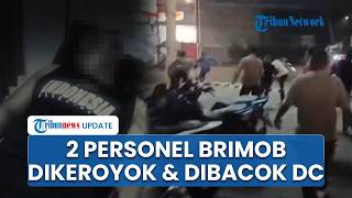 Kronologi 2 Brimob Polda Banten Dikeroyok-Dibacok Debt Collector saat Penarikan Kendaraan di Serang