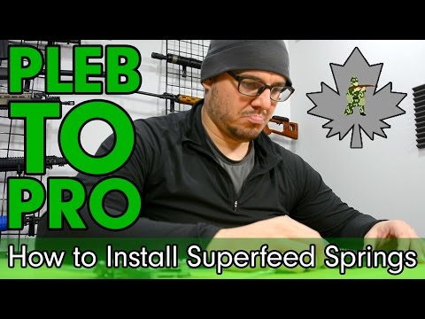 Pleb to Pro - How to Install Superfeed Midcap Springs