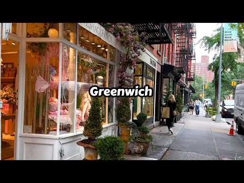 Greenwich Village NYC Walk New York City Walking Tour 4k 2025