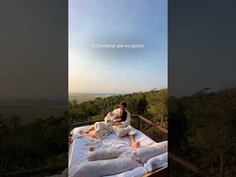 Carnaval também pode ser assim 😌🌳