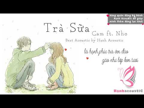 Trà Sữa - Orange ft. Nho | Beat Acoustic Karaoke