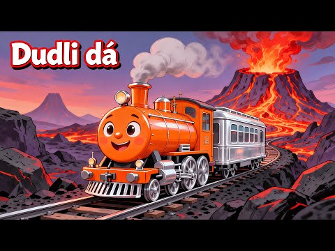 Ide vláčik, ten motoráčik 🚂 | Pesnička pre deti