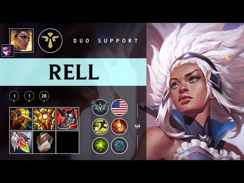 Rell Support vs Senna - NA Challenger Patch 25.24