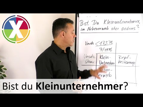 Bist du Kleinunternehmer (im Nebenerwerb)?