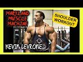 KEVIN LEVRONE SHOULDERS MARYLAND MUSCLE MACHINE DVD