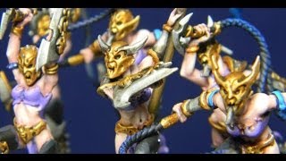 Dark Elves Project: Painting Sisters of Slaughter