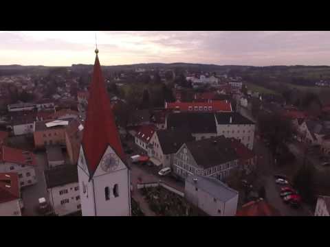 Gemeinde Markt Isen von oben