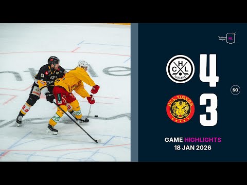 HC Lugano vs. SCL Tigers - Game Highlights