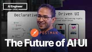 Beyond Components: Designing Generative UI for MCP Apps — Ruben Casas, Postman