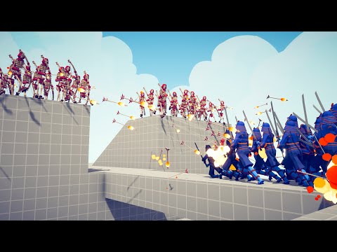 FIRE ARCHERS DEFENSE - Totally Accurate Battle Simulator TABS