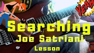 Joe Satriani - 'Searching' Lesson + Demo