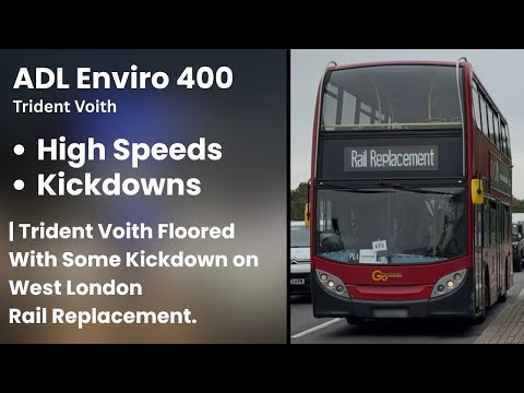 A Go Ahead Commercial Voith Trident Being Floored With Some Kickdown On The A4 | abtransportyt
