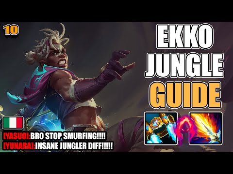 💙 EKKO JUNGLE EXPLAINED WELL 🔥 | Complete Macro Guide, League of Legends #10