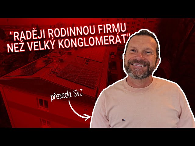 Instalace fotovoltaika na bytovku v Uherském Hradišti