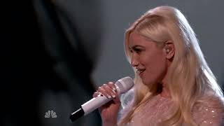 Gwen Stefani and Jeffrey Austin, The Voice 2016-Leather And Lace