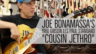 Video thumbnail for Joe Bonamassa's 1960 Gibson Les Paul Standard "Cousin Jethro" at Norman's Rare Guitars by Normans Rare Guitars
