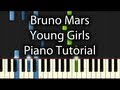 Bruno Mars - Young Girls Tutorial (How to Play on ...