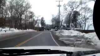 preview picture of video 'Driving on Noyack Road Sag Harbor New York. part 1'