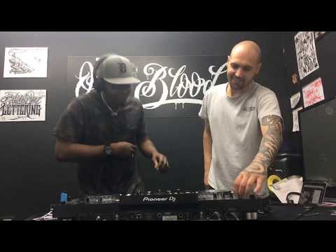 DILIGENT FINGERS b2b METALMAN Live @ Oneblood studio JUNE 19