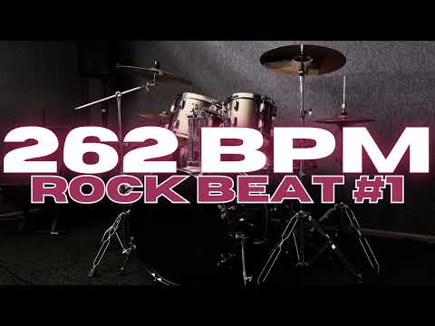 262 BPM - Rock Drum Beat - Loop 1