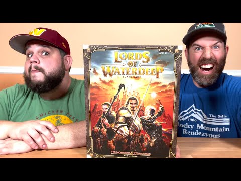 Boards & Bottles - Lords of Waterdeep Review