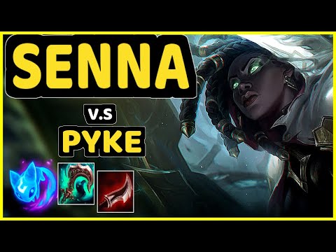 REDBERT (SENNA) vs PYKE - BOTTOM SUPPORT CHALLENGER GAMEPLAY - BR