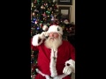 Santa Making His Phone Calls