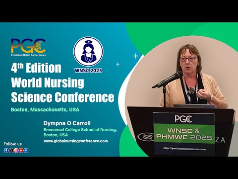 Dympna O Carroll - Testimonial at World Nursing Science Conference WNSC 2025