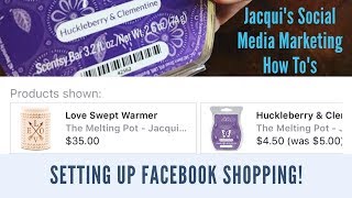 Facebook Shop - Sell From Facebook - Social Media Training - How To Tag Products