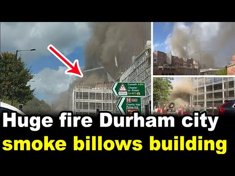 Massive explosion in Durham city centre as fire crews rush to scene