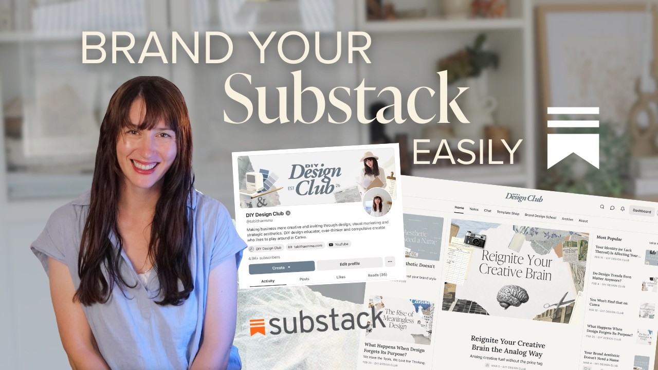 How to Brand Your Substack Publication | Beginner Setup Guide