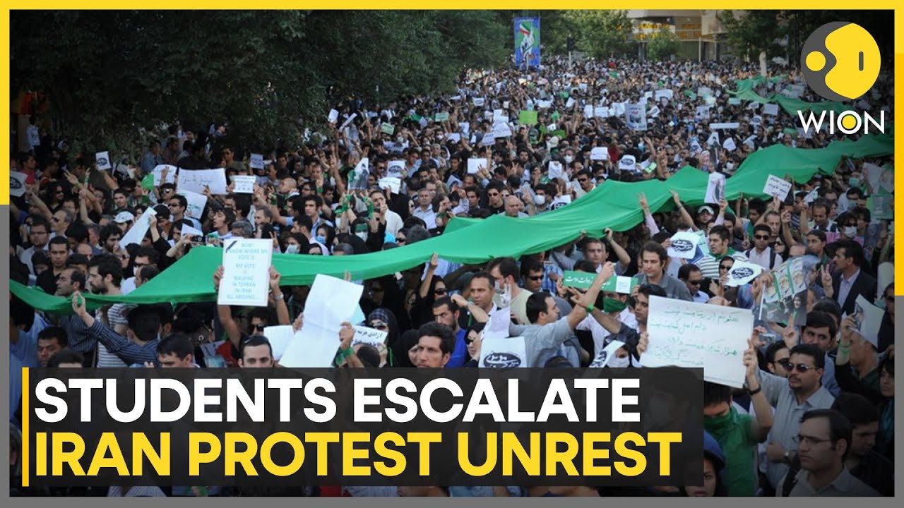 Iran Protests Escalate: Students Join, Viral Video Shocks World | WION