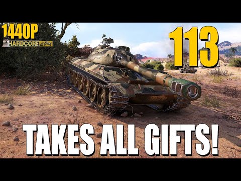 113 takes all gifts!
