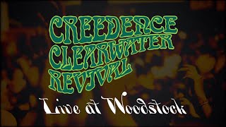 Creedence Clearwater Revival  Bootlegged Footage Live at Woodstock August 17th 1969