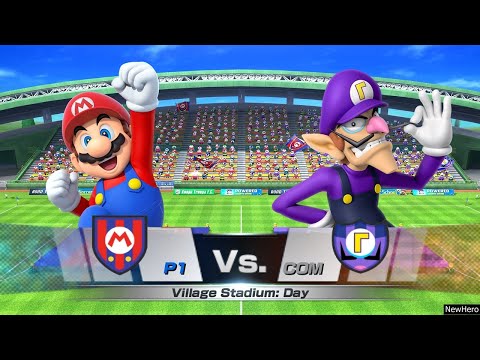 Mario Sports Superstars - Team Mario Vs. Team Waluigi