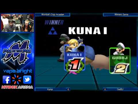 Wombat's Dojo - Kunai (Toon Link) vs GUDBJ (Luigi, Bowser) Losers Quarterfinals