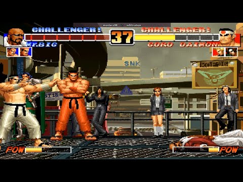 킹오브파이터즈96 The King Of Fighters 96 Goro Daimon combo ( infiltration ) 格斗之王 96 KOF96 拳皇'96