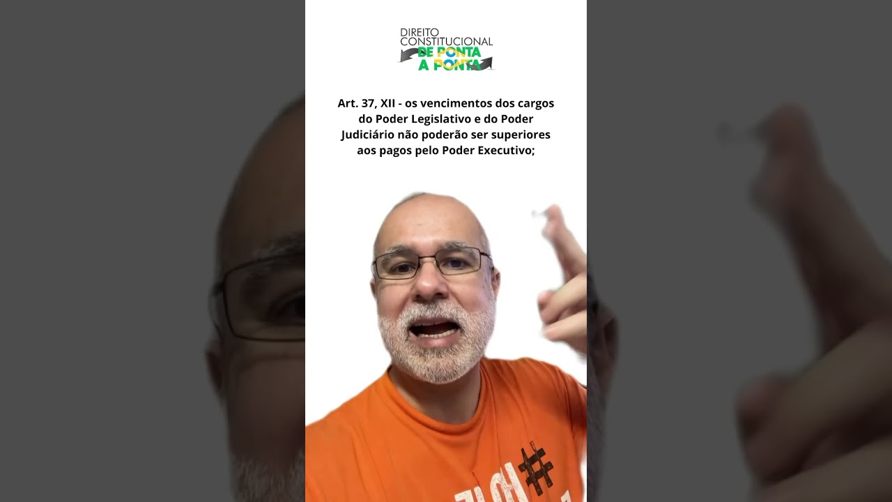 Bora estudar o artigo Art. 37, XII da CF?