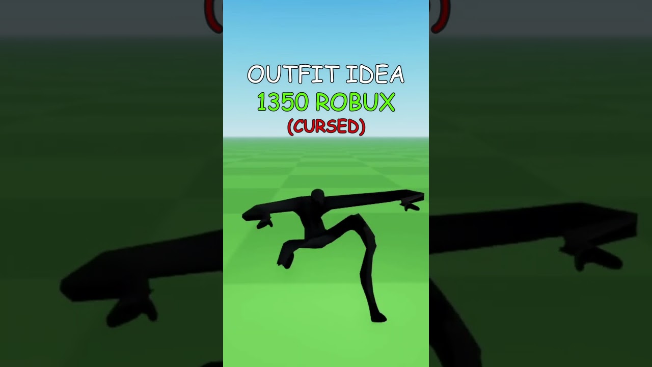 Making Roblox Cursed Outfit Idea 😰